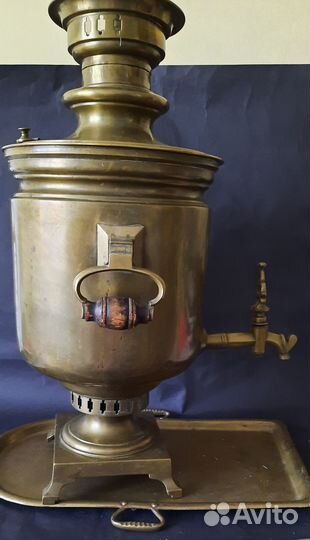 Старинный самовар тульский Баташев