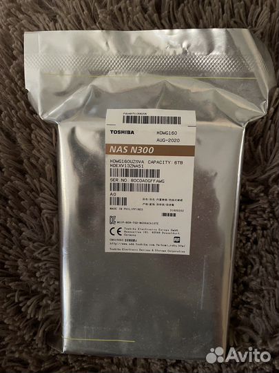 Жесткий диск 6тб