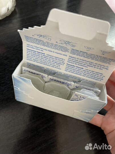 Линзы 8шт acuvue oasys -1.75