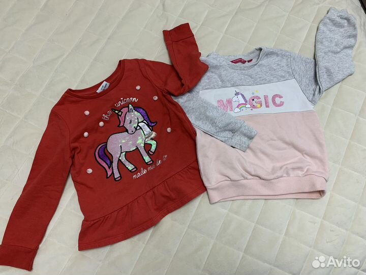 Одежда для девочки пакетом 98 104