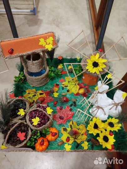 Поделки для сада, школы