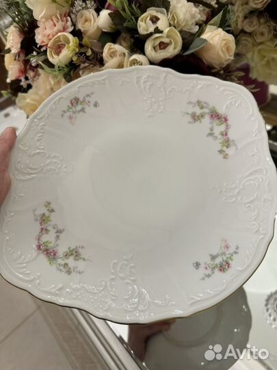 Тарелка bernadotte Чехия 24 см