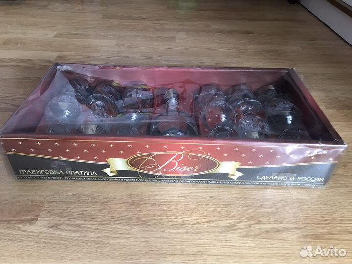 Набор бокал рюмок стаканов