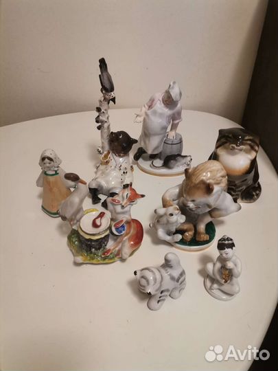Фарфоровые статуэтки лфз