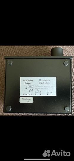 Lehman audio rhinelander (black)