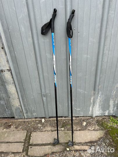 Лыжи беговые 170 см, палки 120 см (2 комплекта)