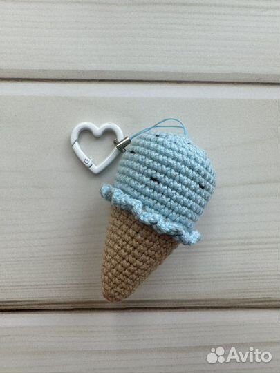 Украшение Брелок «Мороженное»