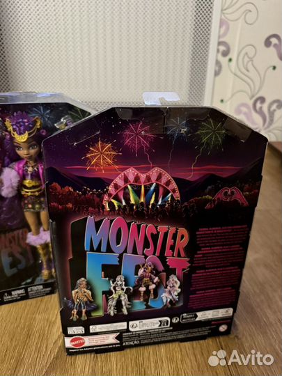 Monster fest монстер хай Клодин и Френки