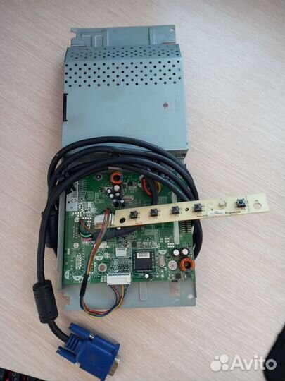 Плата управл и блок питания монитора Эйсер 1916w