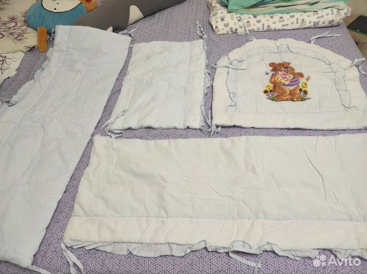 Бортики в кроватку