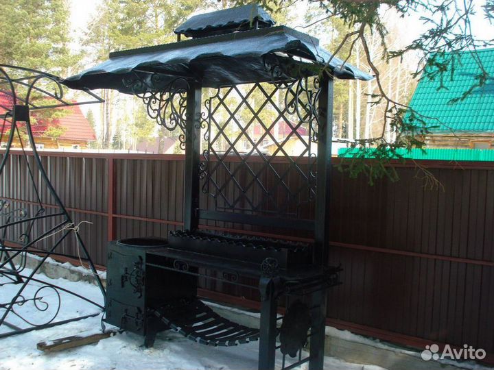 Мангал беседка