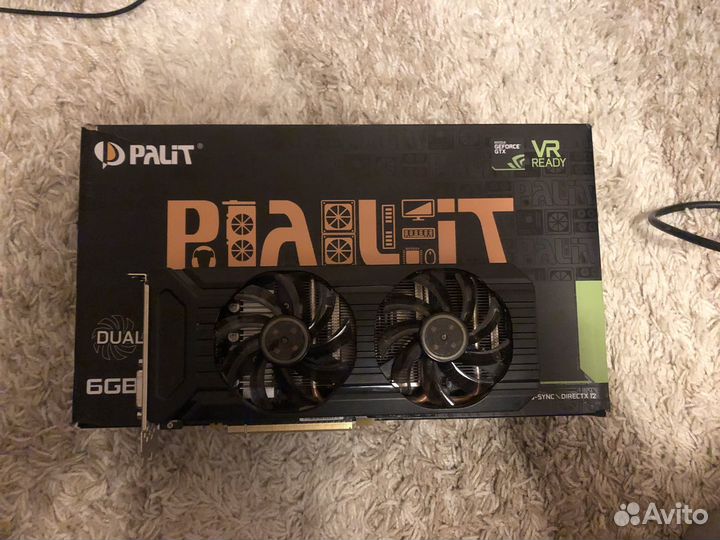 Видеокарта gtx 1060 6gb