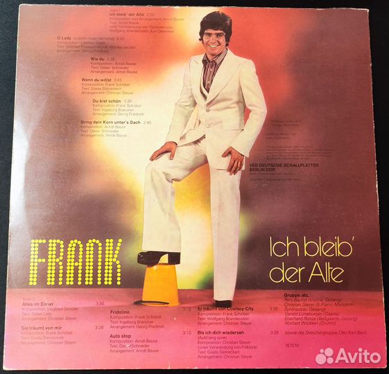 Frank Schöbel - Ich bleib' der Alte