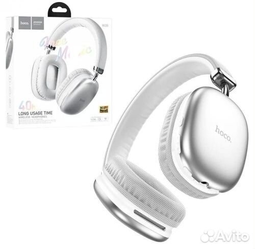 Полноразмерные беспроводные наушники Hoco W35