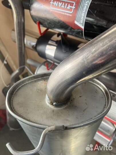 Заводской глушитель Ваз 1118 Калина(нержавейка)