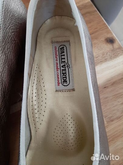 Балетки натуральная кожа 37