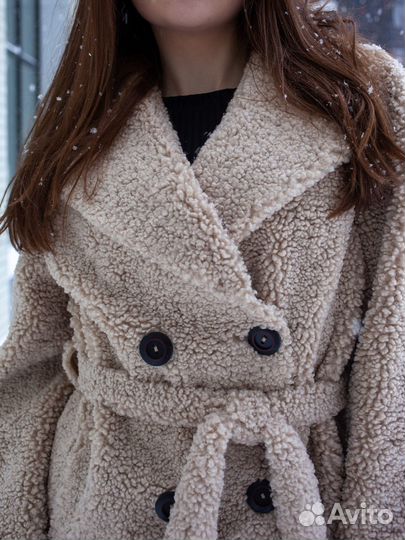 Люкс. Новая эко шуба Тедди