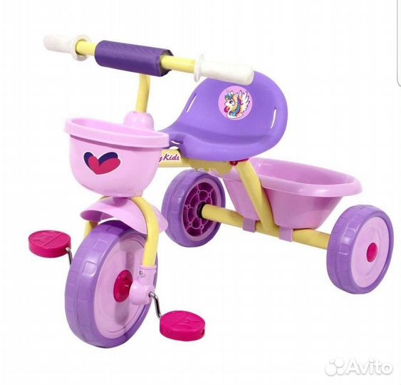 Детский трехколесный велосипед