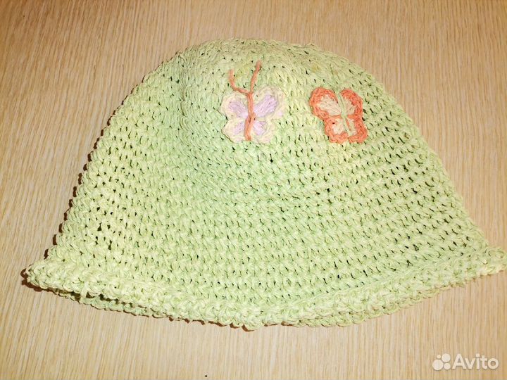 Шляпка женская летняя из соломки