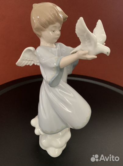 Lladro ангел фарфор статуэтка