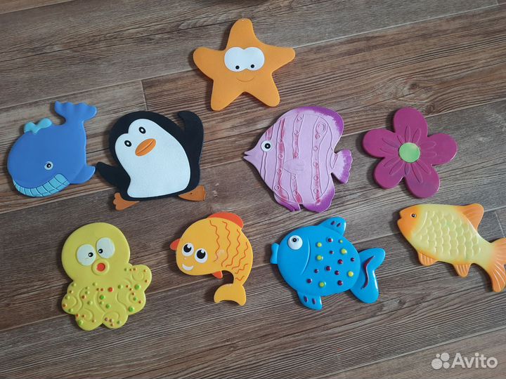 Игрушки в ванную