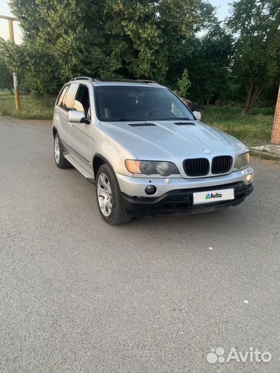 BMW X5 4.4 AT, 2000, 358 000 км