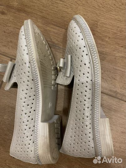 Мокасины праздничные р30 на девочку