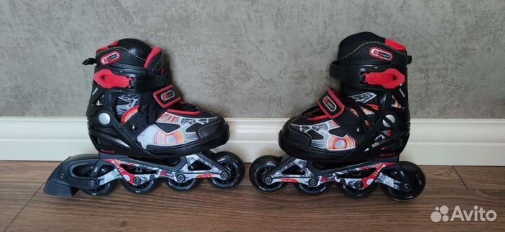 Роликовые коньки детские раздвижные