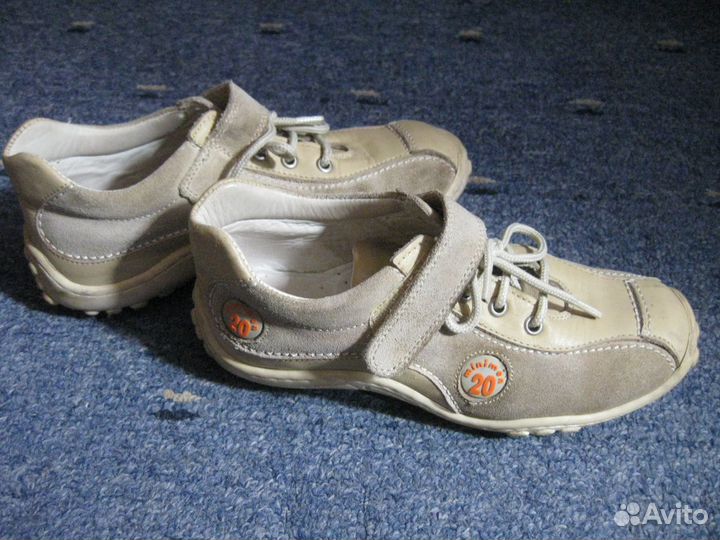 Детские кроссовки 33 размер натуральная кожа
