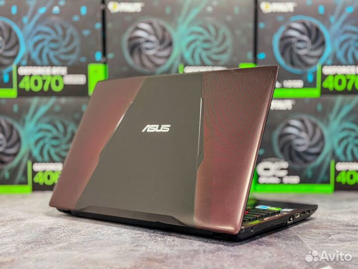 Игровой ноутбук Asus / Core i5 + GTX1050 + SSD