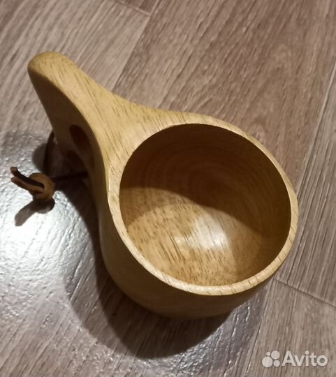 Кружка походная кукса деревянная
