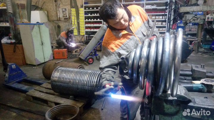 Изготовление змеевиков и теплообменников