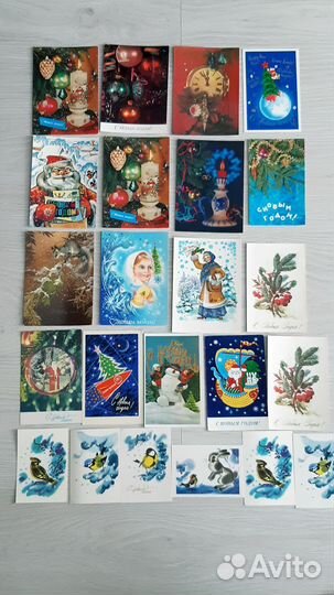 Открытки СССР с Новым годом