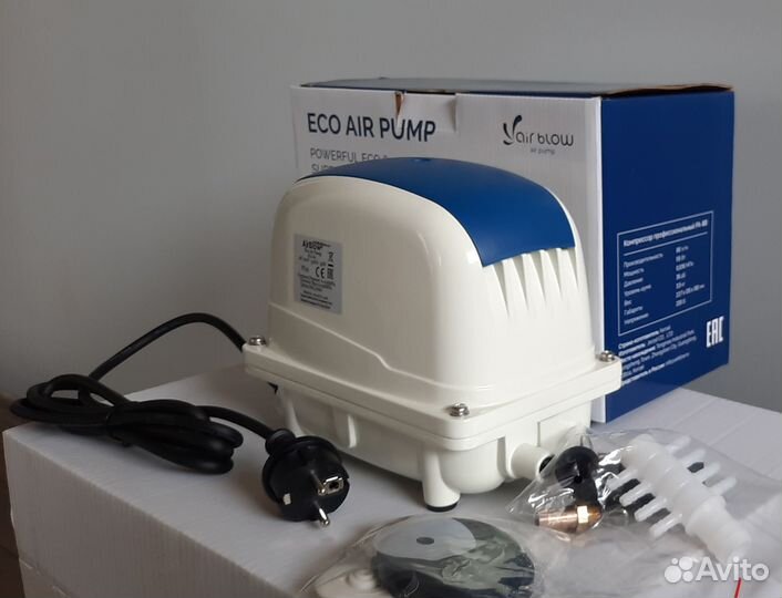 Компрессор Jecod PA-80 для септика и пруда