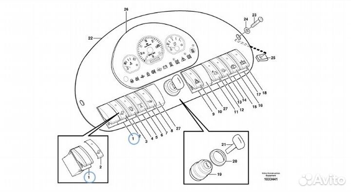 Выключатель VOE11882275 / 11882275