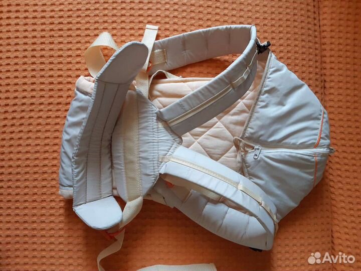 Рюкзак переноска кенгуру бежевый