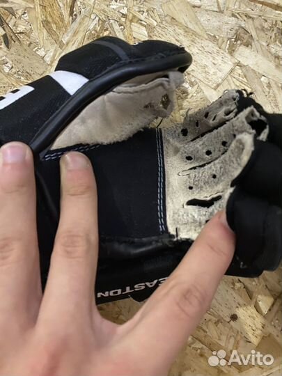 Клюшка bauer и краги easton