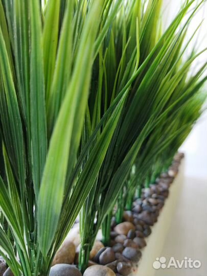 Искусственная декоративная трава осока