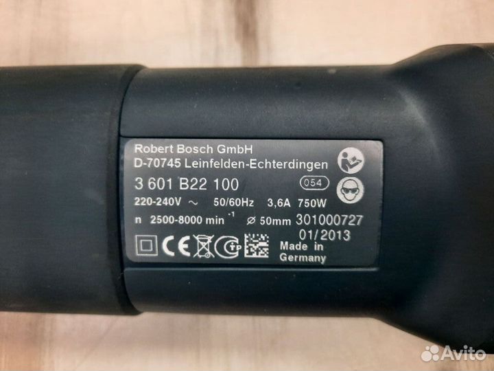 Прямошлифовальная машина Bosch GGS 8 CE