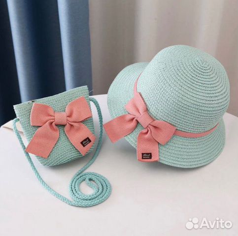 Детская шляпа и сумка