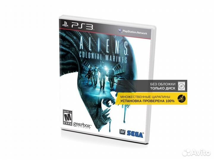 Aliens Colonial Marines, множ.царап. (PS3)