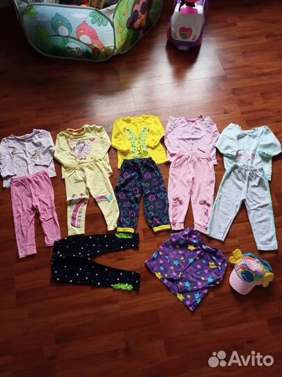 Пакет одежды для девочки 80-86 размер