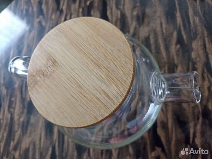 Заварник стеклянный