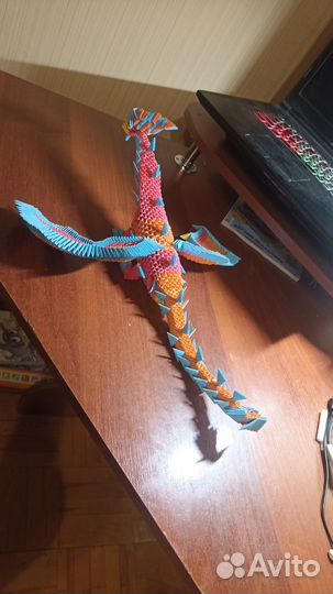 Дракон оригами