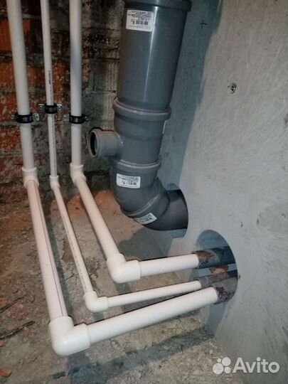 Сантехн.работы,пайка пп труб, монтаж канализации