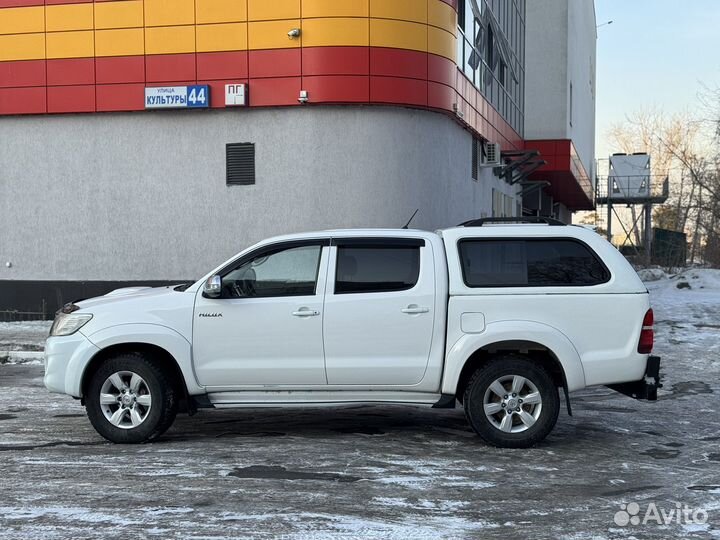 Toyota Hilux 2.5 МТ, 2012, 195 000 км
