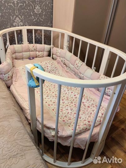 Детская кроватка трансформер бу