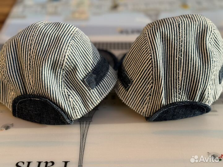 Бейсболка джинсовая детская