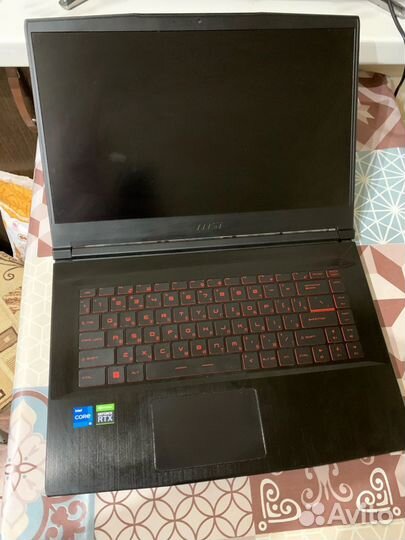 Ноутбук Msi gf63 RTX 3050