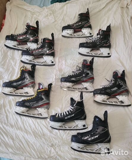 Топовые хоккейные коньки Ccm, Bauer и Лезвия